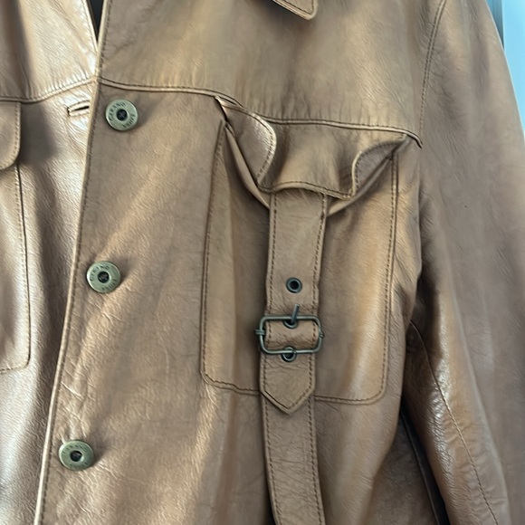 Luisa Cerano soft leather jacket size 38, US8 - Picture 3 of 15